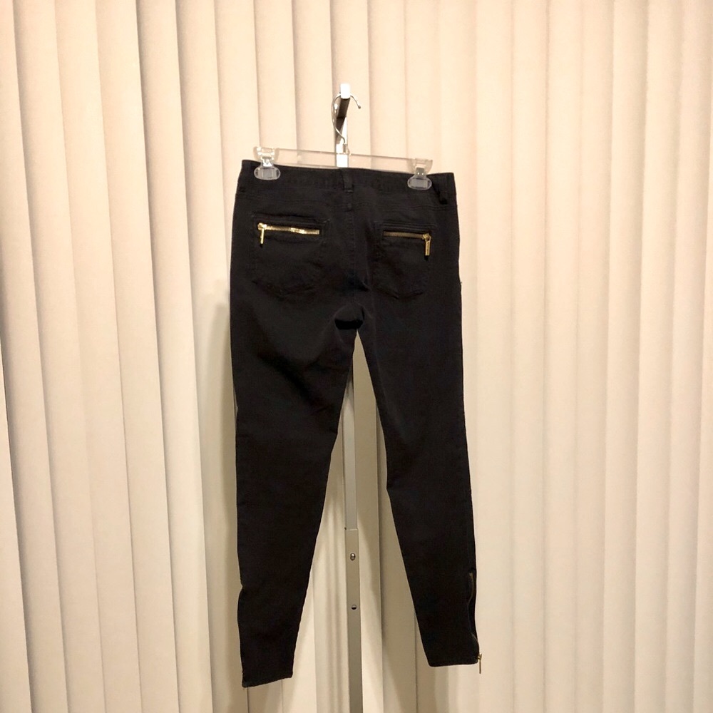 Michael Michael Kors skinny multi zippered jeans